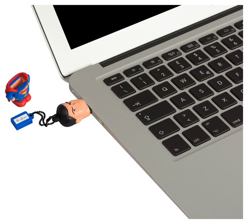 Tribe DC Comics Warner Bros. Pendrive Figure 16 GB Funny USB Flash Drive 2.0, Superman Movie, Clear, Model:FD033501 - Image 3